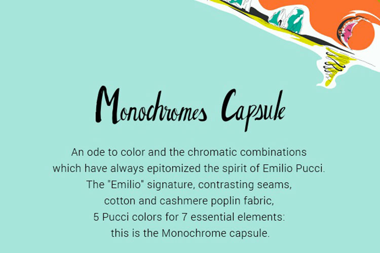 Monochromes capsule 6